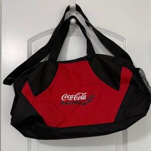 Coca-Cola Racing Red and Black Sports Bag